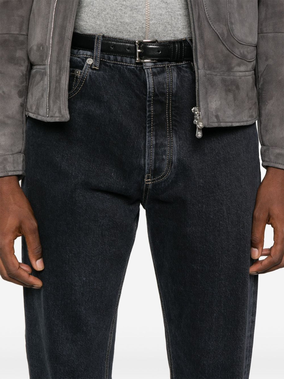 Brunello Cucinelli Denim Cotton Jeans - Grey