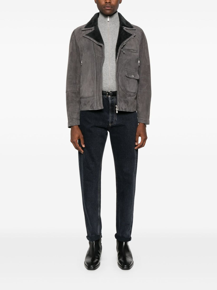 Brunello Cucinelli Denim Cotton Jeans - Grey