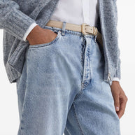 Brunello Cucinelli Logo Jeans