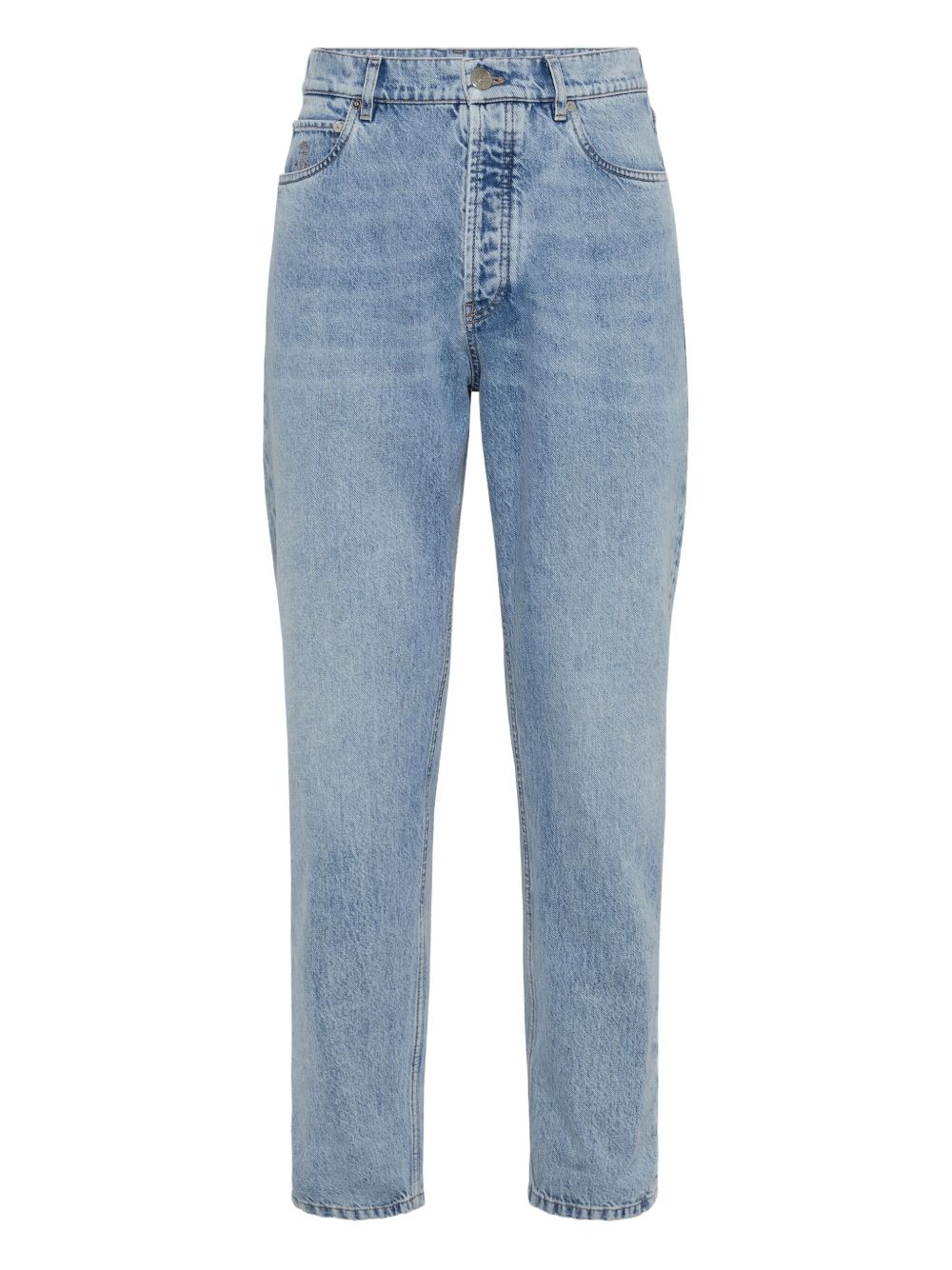 Brunello Cucinelli Logo Jeans