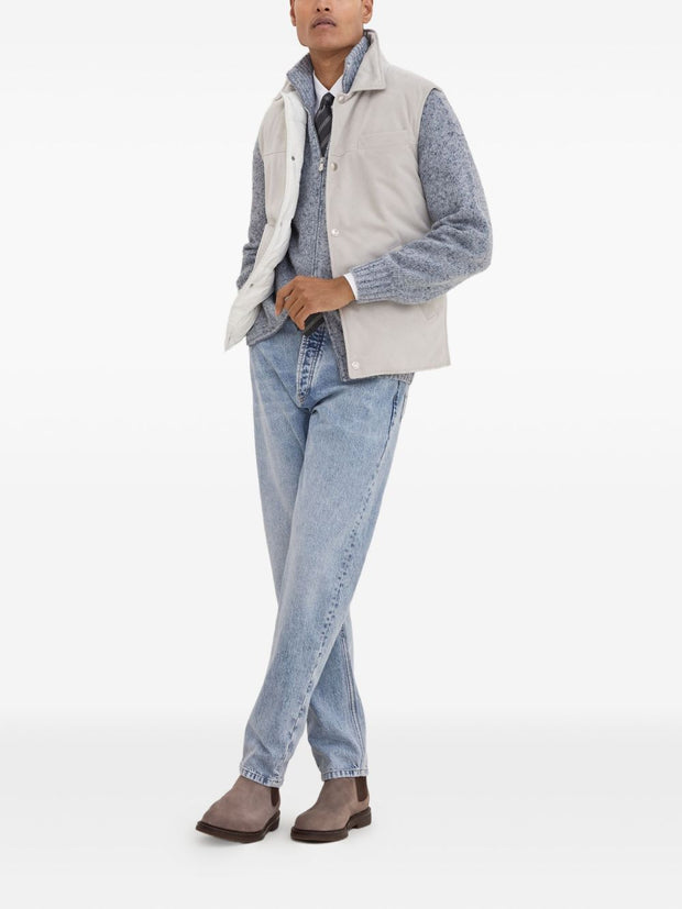 Brunello Cucinelli Denim Cotton Jeans - Blue