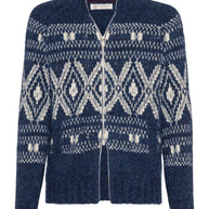 Brunello Cucinelli Jacquard Zip-up Cardigan