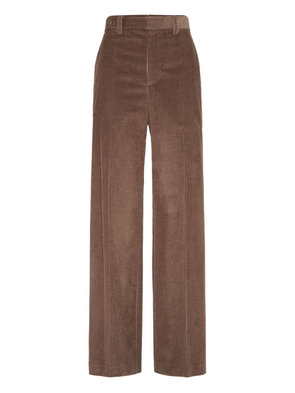 Brunello Cucinelli Wide Leg Cotton Trousers