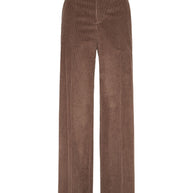 Brunello Cucinelli Wide Leg Cotton Trousers