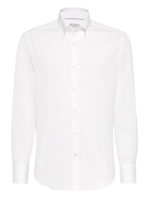 Brunello Cucinelli Cotton Shirts - White