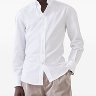 Brunello Cucinelli Cotton Shirts - White
