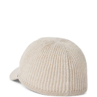 Brunello Cucinelli Cashmere Baseball Cap - Beige
