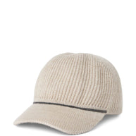 Brunello Cucinelli Cashmere Baseball Cap - Beige