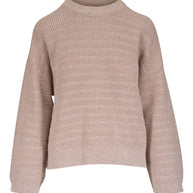 Brunello Cucinelli Cotton Diamond Sweater - Beige