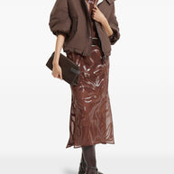 Brunello Cucinelli Crispy Silk Shirt With Dazzling Floral Embroidery