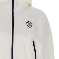 Brunello Cucinelli Logo Cotton Hoodie - White