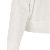Brunello Cucinelli Logo Cotton Hoodie - White