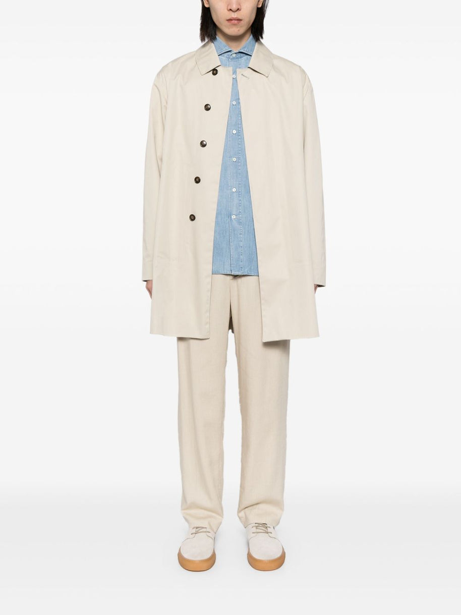 Brunello Cucinelli Cotton Shirt - Clear Blue