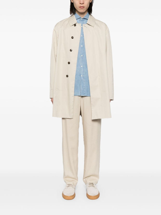 Brunello Cucinelli Cotton Shirt - Clear Blue