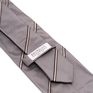 Brunello Cucinelli SIlk Tie - Grey