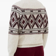 Brunello Cucinelli Wool And Silk Turtle-neck Jumper - Beige