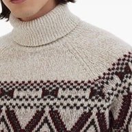 Brunello Cucinelli Wool And Silk Turtle-neck Jumper - Beige