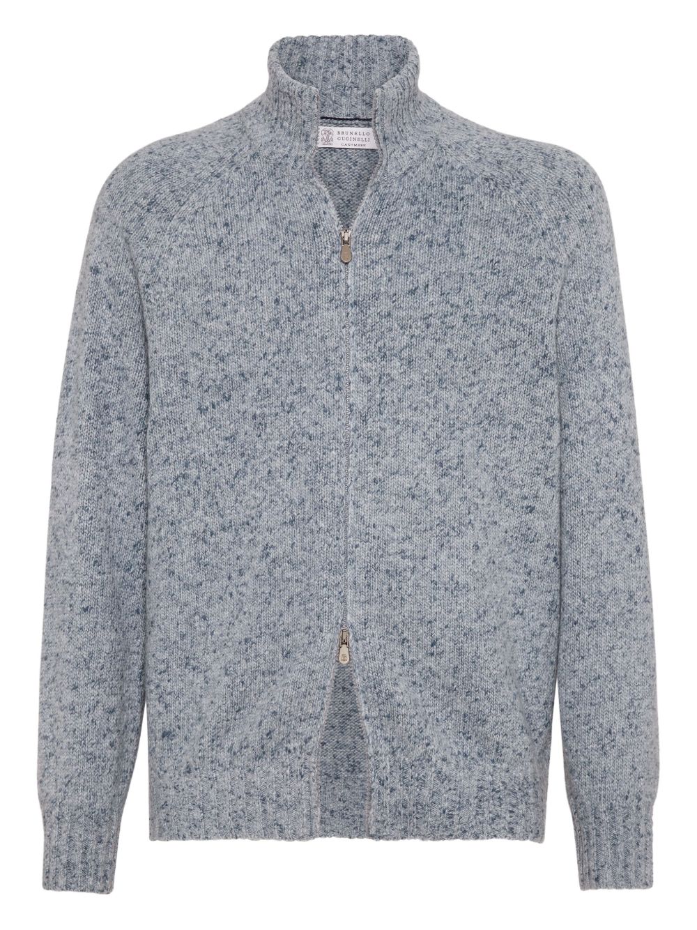 Brunello Cucinelli Cashmere Zipped Cardigan - Clear Blue