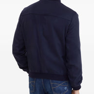 Brunello Cucinelli Cashmere Bomber Jacket - Blue