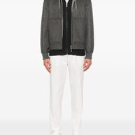 Brunello Cucinelli Cashmere Bomber Jacket - Grey