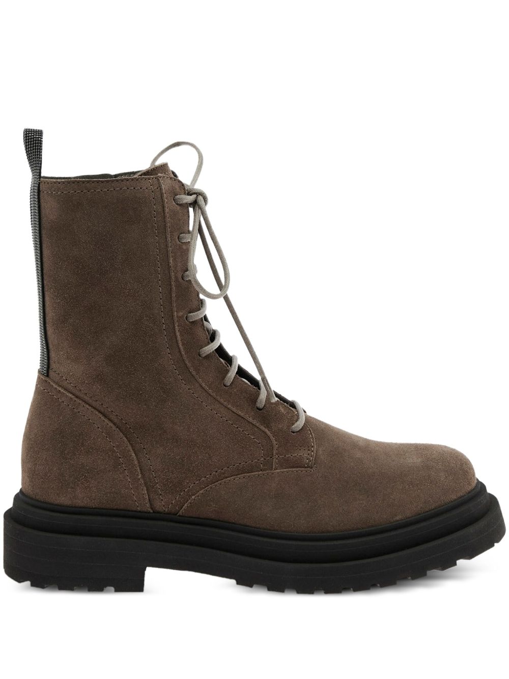 Brunello Cucinelli Lace-up Combat Boots