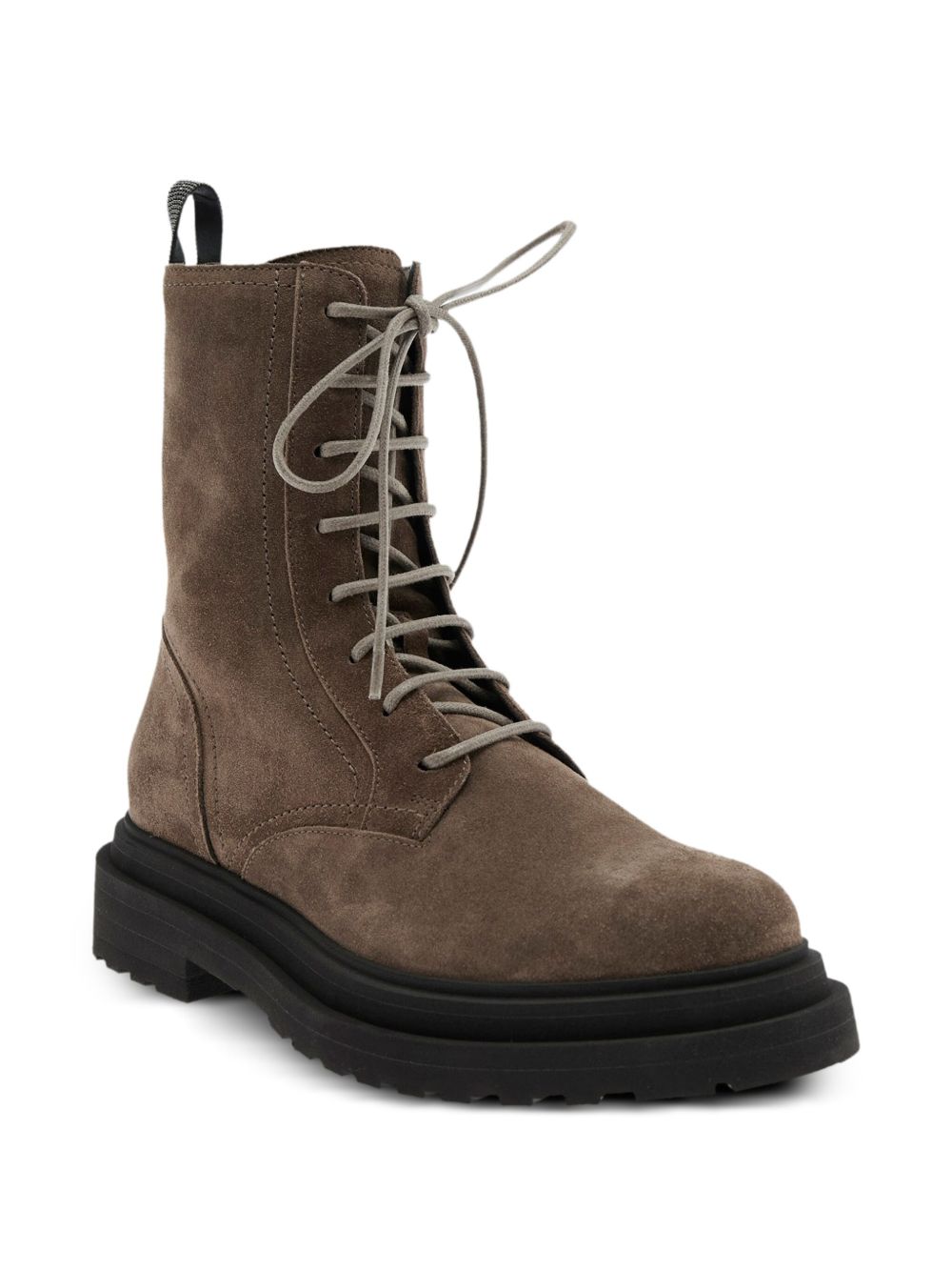 Brunello Cucinelli Lace-up Combat Boots