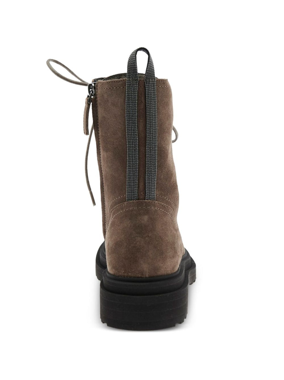 Brunello Cucinelli Lace-up Combat Boots