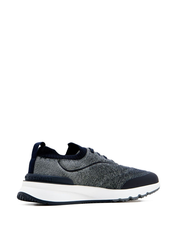 Brunello Cucinelli Cotton Sneakers - Blue