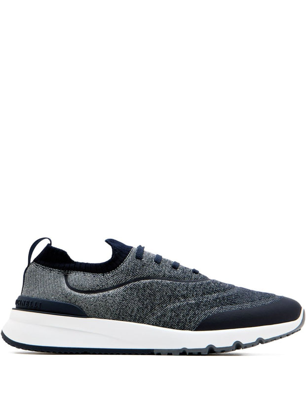 Brunello Cucinelli Cotton Sneakers - Blue