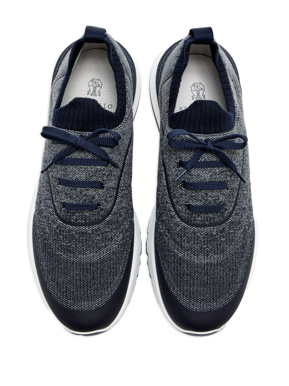 Brunello Cucinelli Cotton Sneakers - Blue