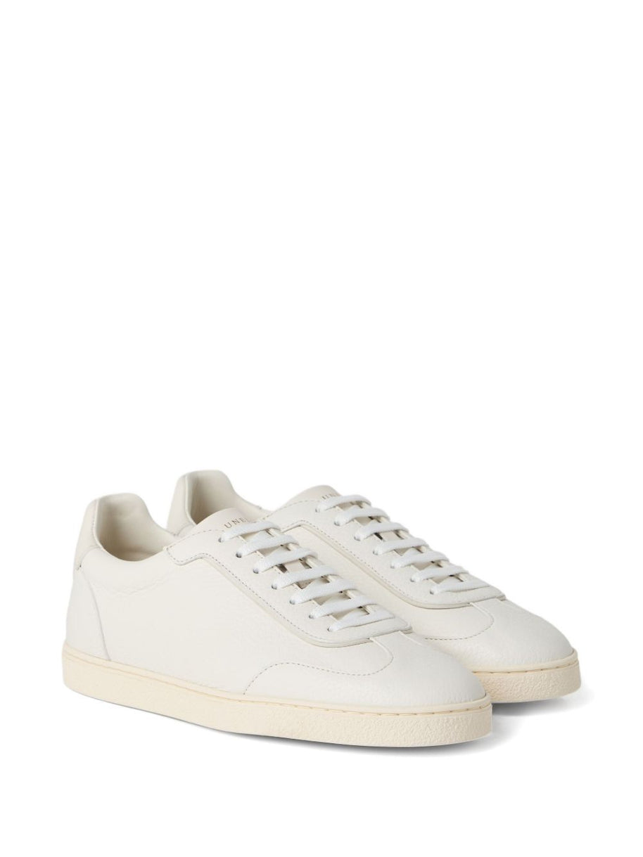 Brunello Cucinelli Leather Sneakers - White