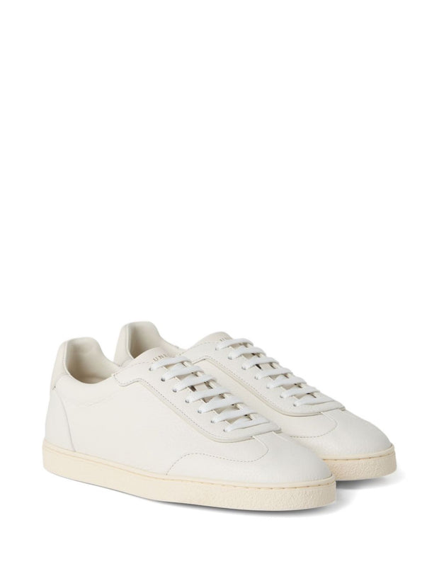 Brunello Cucinelli Leather Sneakers - White
