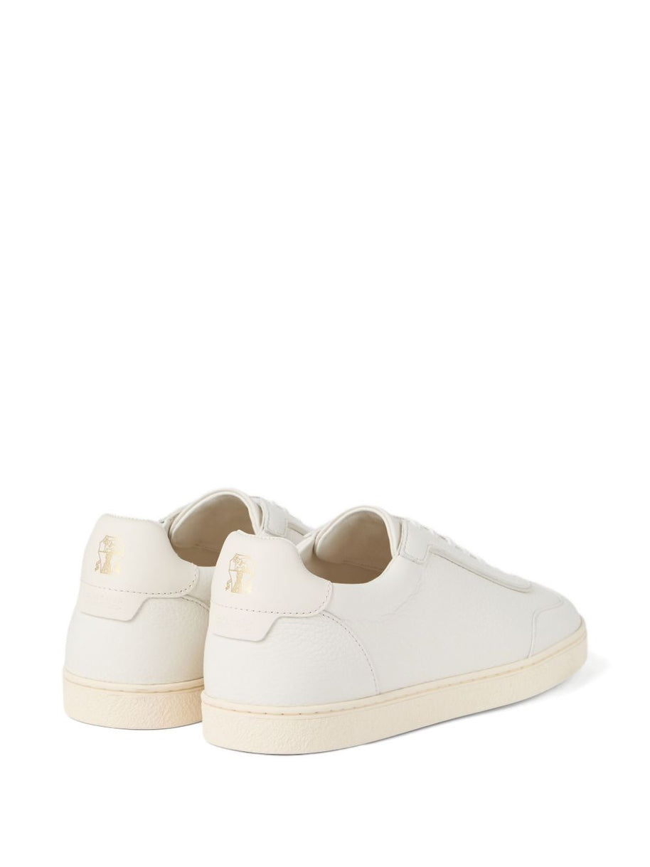 Brunello Cucinelli Leather Sneakers - White