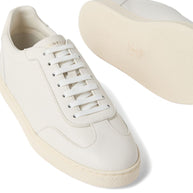 Brunello Cucinelli Leather Sneakers - White