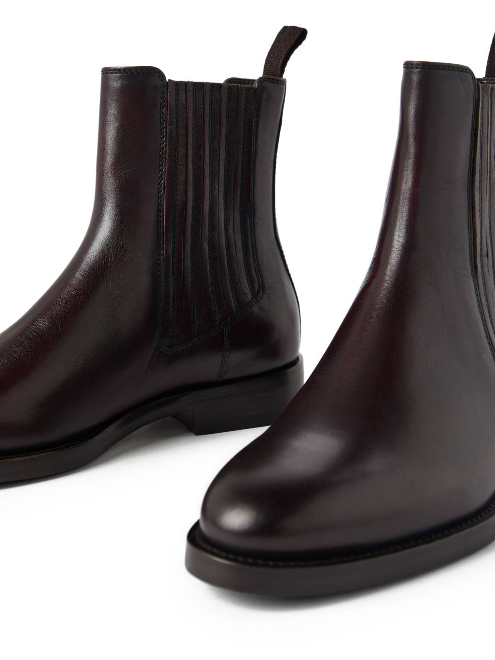 Brunello Cucinelli Chelsea Boot In Cloudy Calfskin