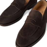 Brunello Cucinelli Suede Leather Loafers