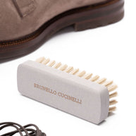 Brunello Cucinelli Suede Leather Lace-up Shoes