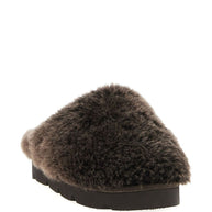 Brunello Cucinelli Shearling Mules - Brown