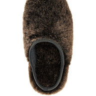 Brunello Cucinelli Shearling Mules - Brown