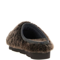 Brunello Cucinelli Shearling Mules - Brown