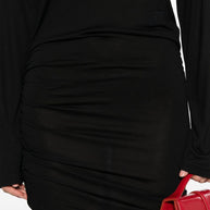 JACQUEMUS La Robe Spallina Short Dress - Black