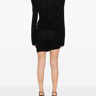 JACQUEMUS La Robe Spallina Short Dress - Black