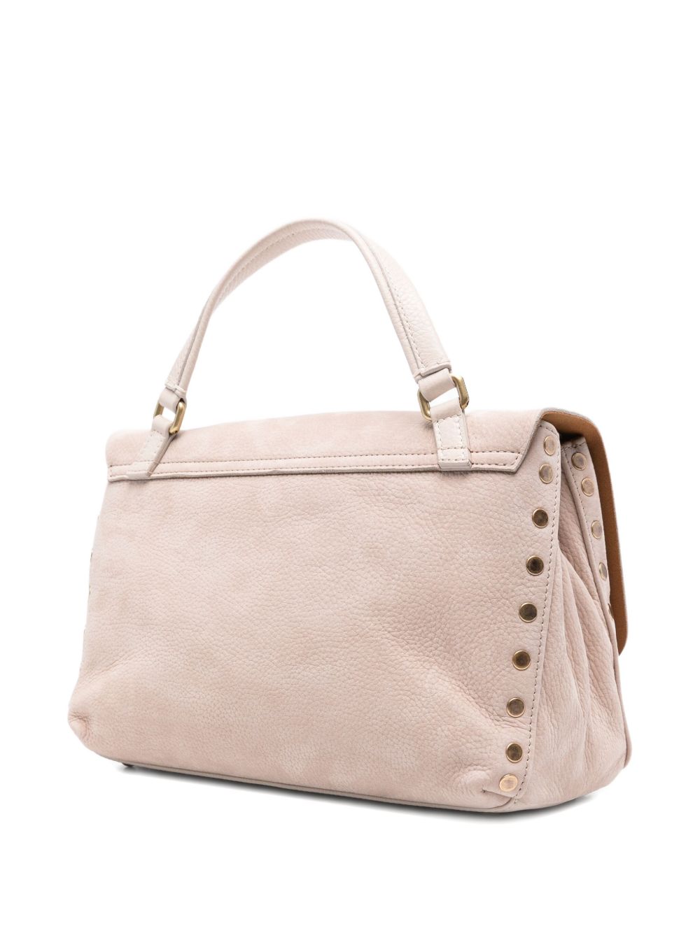 Zanellato Baby Postina Double-clasp Studded Tote Bag