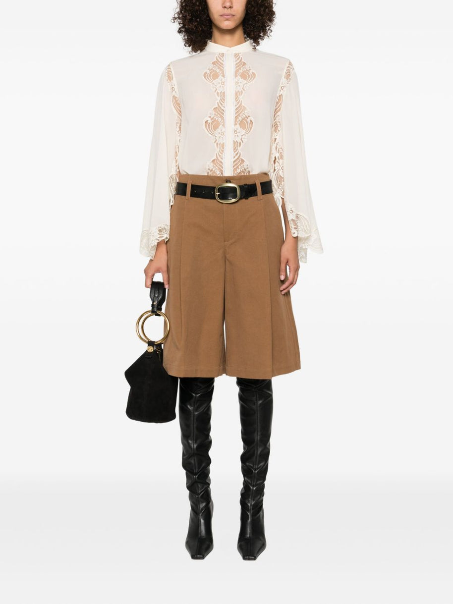Chloé Chloè Silk Shirt White