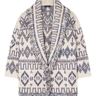 Alanui Wool Cardigan - White