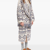 Alanui Wool Cardigan - White
