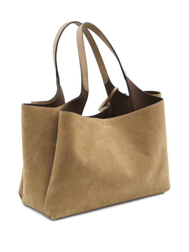 Tod's Medium Suede Leather Tote Bag