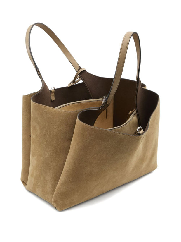 Tod's Medium Suede Leather Tote Bag