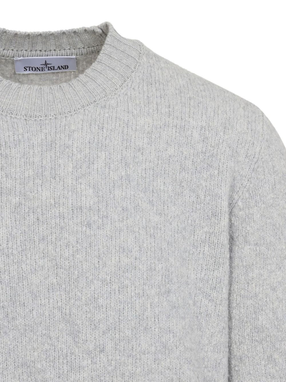 Stone Island Wool Sweater - Grey