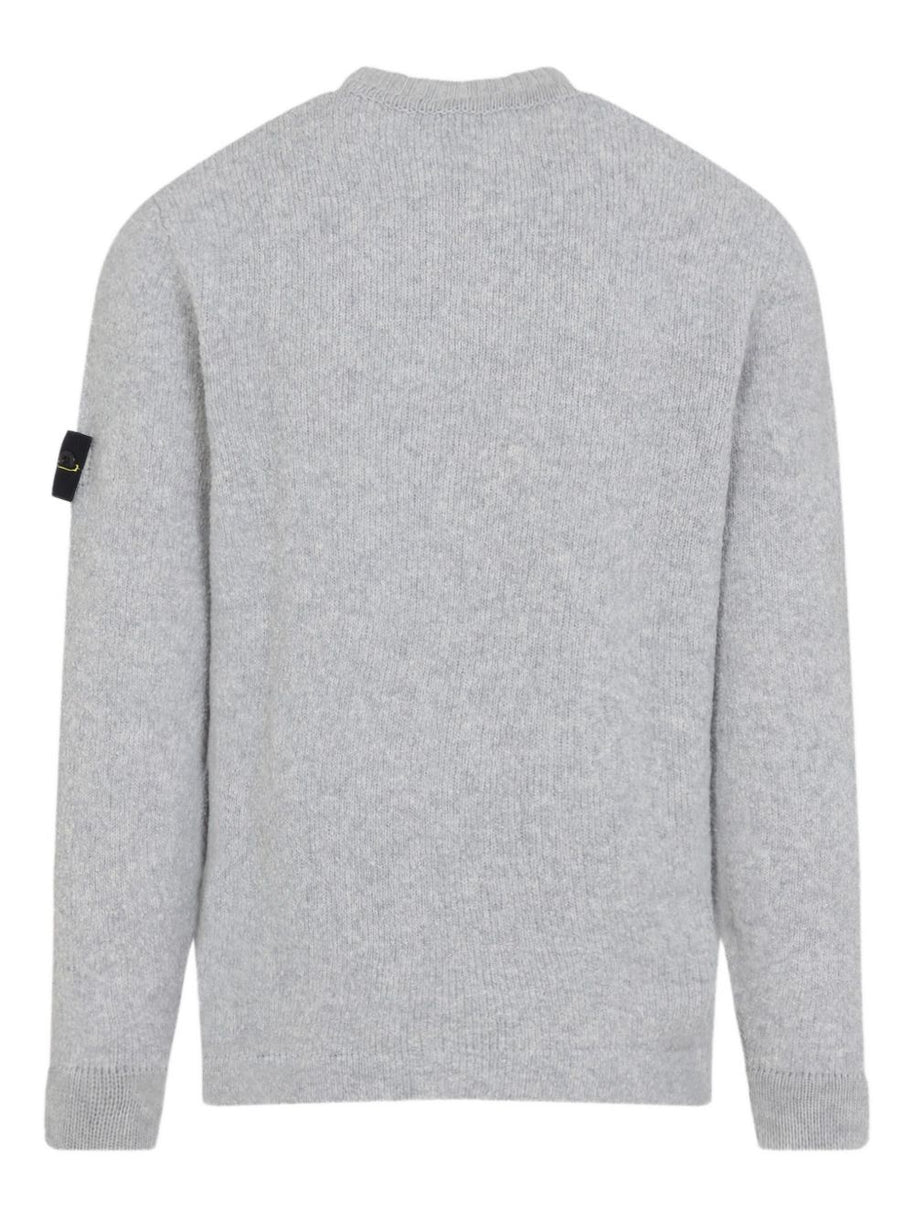 Stone Island Wool Sweater - Grey